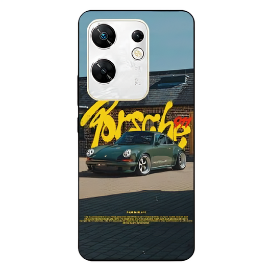 Infinix Zero 30 Case – Premium Artistic Phone Cover (Metal Glass Finish) – ‘The Future of Yesterday’ by Libaadah