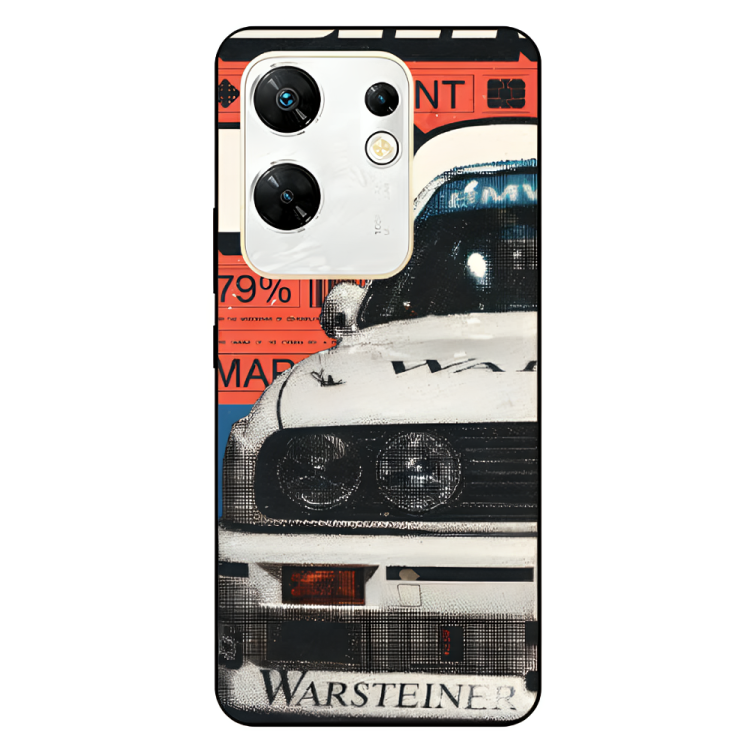 Infinix Zero 30 Case – Premium Artistic Phone Cover (Metal Glass Finish) – ‘Time Machine Without Time’ by Libaadah
