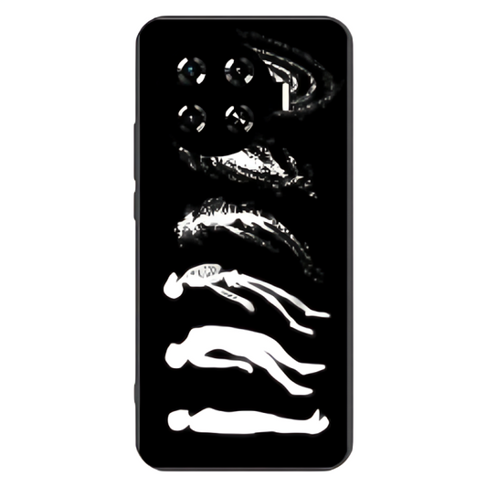 Tecno Spark 20 Pro + Case – Premium Artistic Phone Cover (Metal Glass Finish) – ‘Stars Made of Endings’ by Libadah