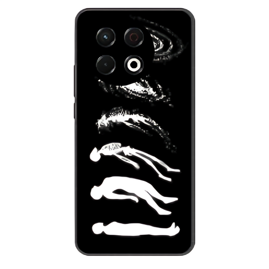 Tecno Spark 30C Case – Premium Artistic Phone Cover (Metal Glass Finish) – ‘Stars Made of Endings’ by Libadah
