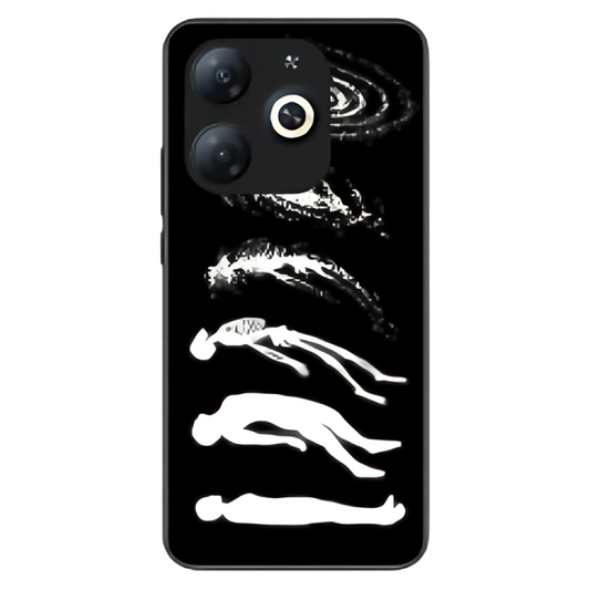 Tecno Spark 20C Case – Premium Artistic Phone Cover (Metal Glass Finish) – ‘Stars Made of Endings’ by Libadah