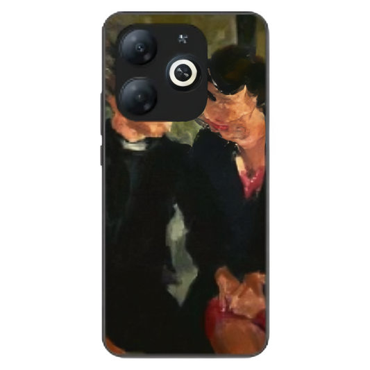 Tecno Spark 20 Case – Premium Artistic Phone Cover (Metal Glass Finish) – ‘The Melancholy of Happy Hours’ by Libadah