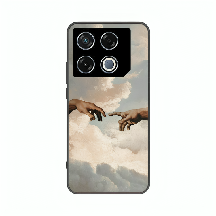 Infinix GT 20 case featuring 'The Beauty of Almost' Artwork by Libaadah – premium artistic design with metal-glass finish