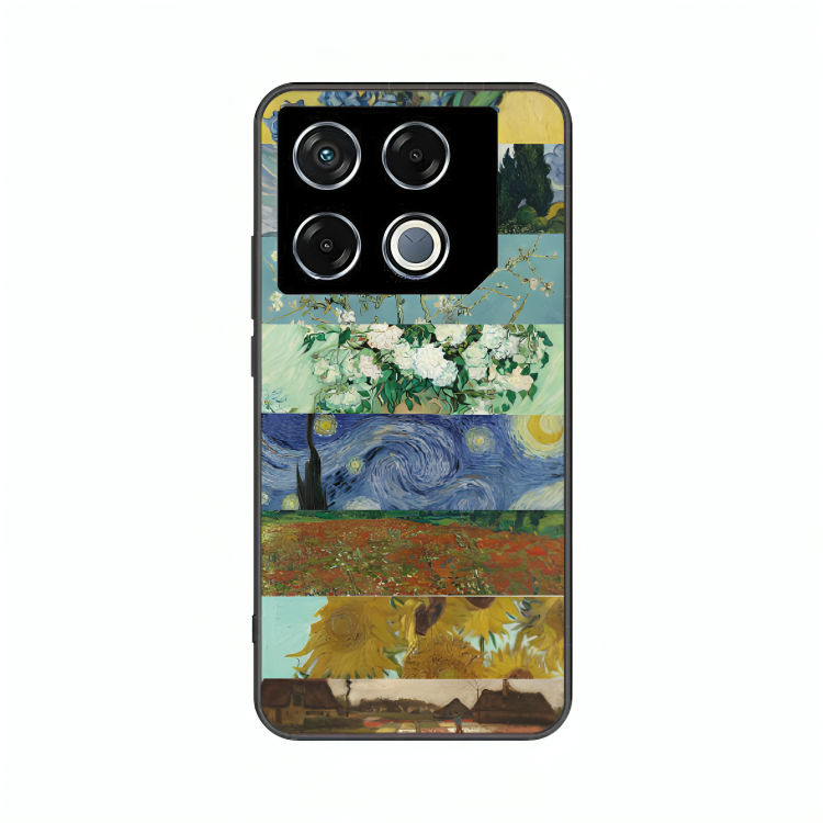 Infinix GT 20 case featuring 'The Canvas of Time' Artwork by Libaadah – premium artistic design with metal-glass finish