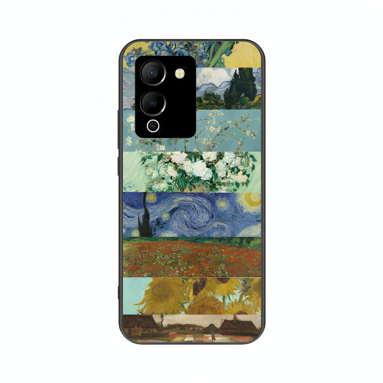 Infinix Note 12 case featuring 'The Canvas of Time' Artwork by Libaadah – premium artistic design with metal-glass finish