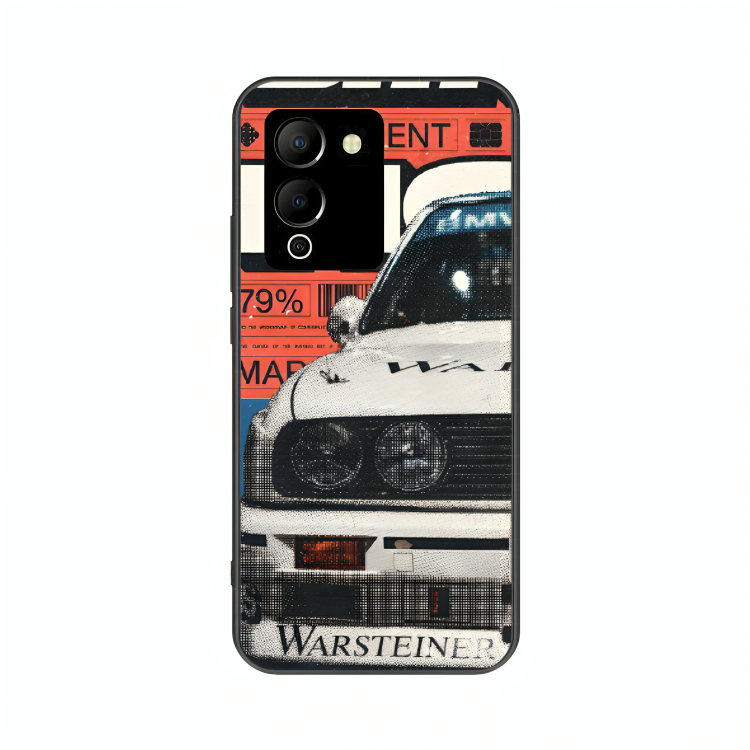 Infinix Note 12 case featuring 'Time Machine Without Time' Artwork by Libaadah – premium artistic design with metal-glass finish