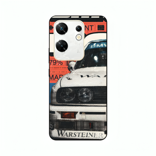 Infinix Zero 30 case featuring 'Time Machine Without Time' Artwork by Libaadah – premium artistic design with metal-glass finish