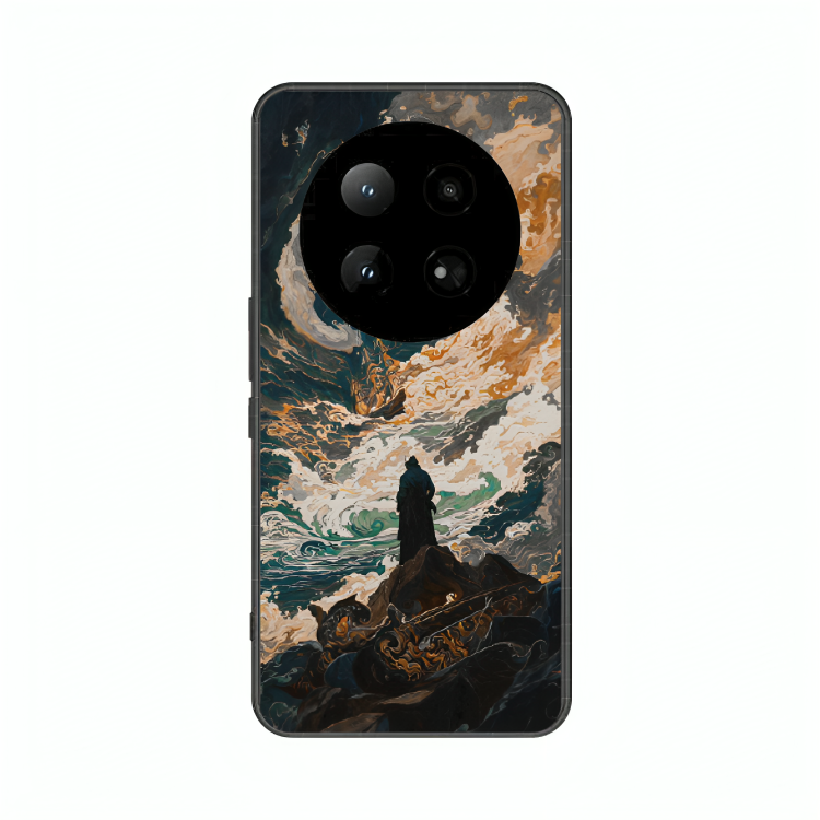 Infinix Zero 40 case featuring 'Above the Drowning Sea' Artwork by Libaadah – premium artistic design with metal-glass finish