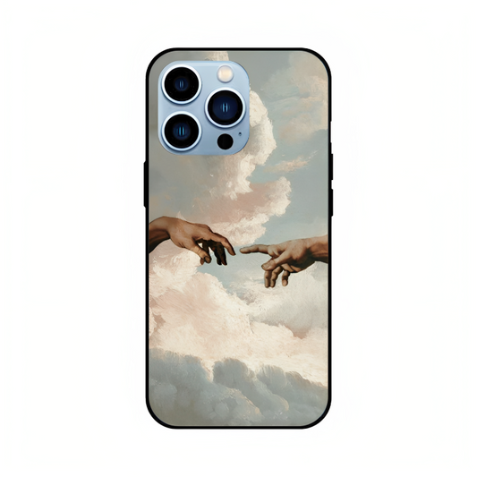 iPhone 12 Pro Max case featuring 'The Beauty of Almost' Artwork by Libaadah – premium artistic design with metal-glass finish