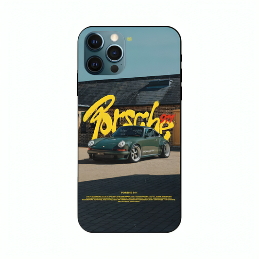 iPhone 12 Pro case featuring 'The Future of Yesterday' Artwork by Libaadah – premium artistic design with metal-glass finish