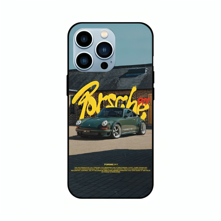 iPhone 13 Pro case featuring 'The Future of Yesterday' Artwork by Libaadah – premium artistic design with metal-glass finish