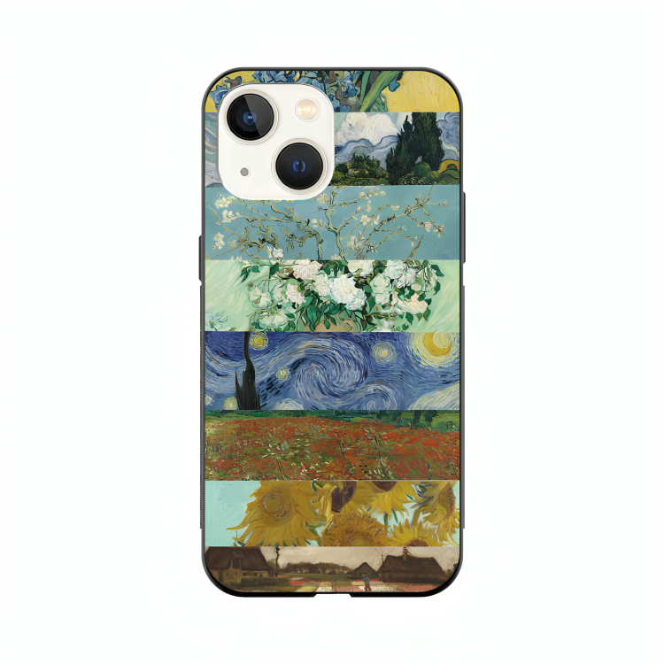 iPhone 15 Plus case featuring 'The Canvas of Time' Artwork by Libaadah – premium artistic design with metal-glass finish