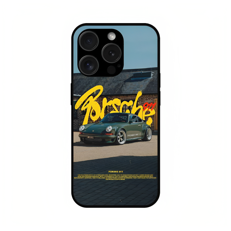 iPhone 15 Pro case featuring 'The Future of Yesterday' Artwork by Libaadah – premium artistic design with metal-glass finish