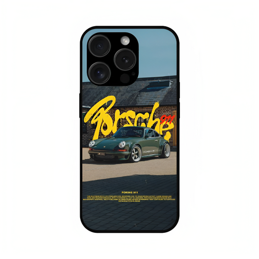 iPhone 15 Pro case featuring 'The Future of Yesterday' Artwork by Libaadah – premium artistic design with metal-glass finish