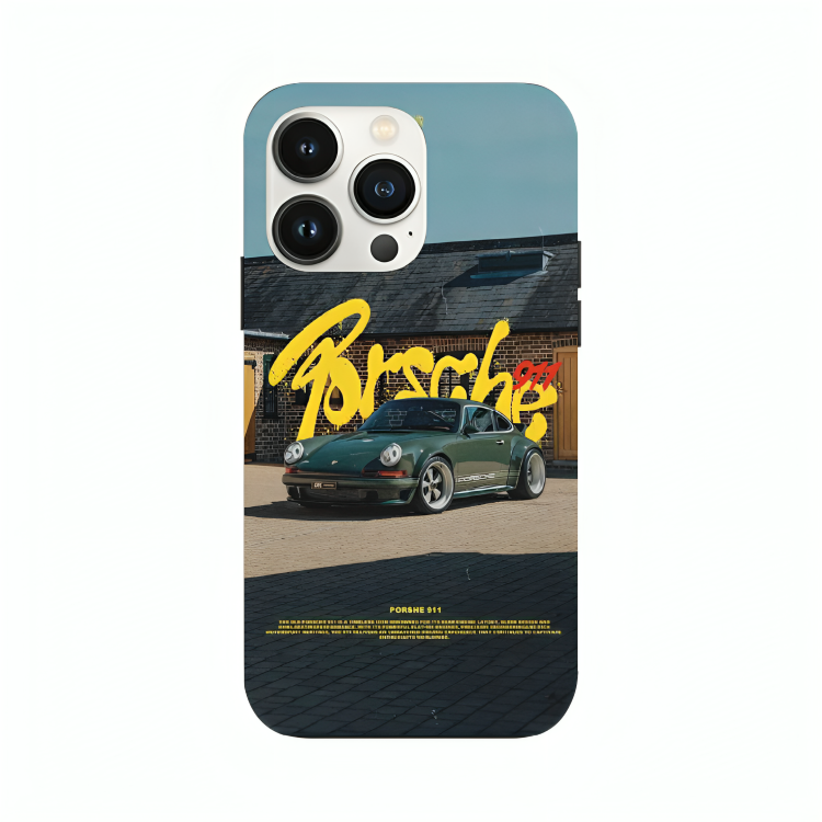 iPhone 16 Pro case featuring 'The Future of Yesterday' Artwork by Libaadah – premium artistic design with metal-glass finish